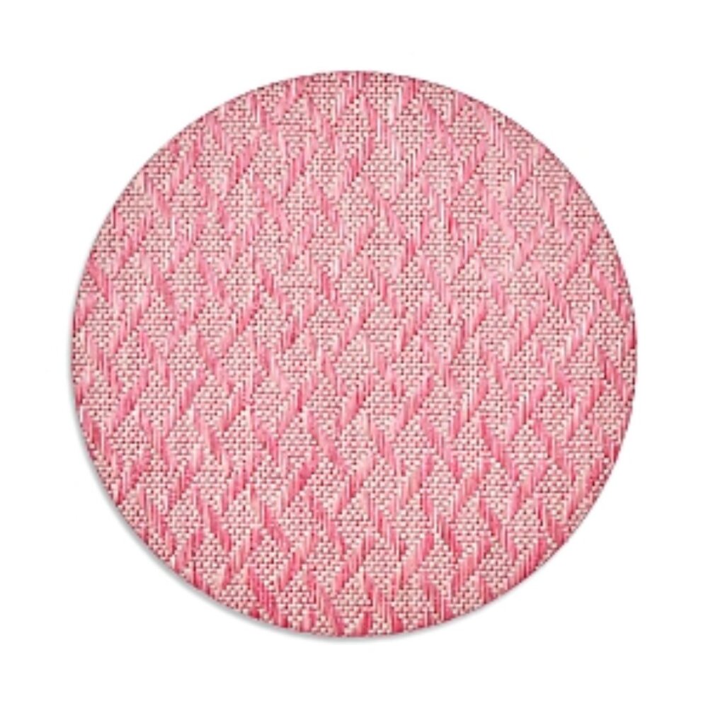 Kim Seybert Basketweave Placemat Pink 15”